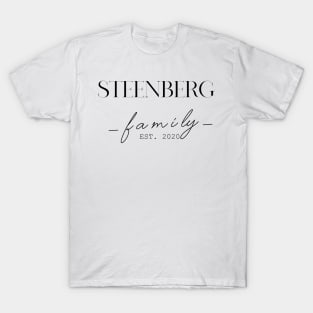 Steenberg Family EST. 2020, Surname, Steenberg T-Shirt